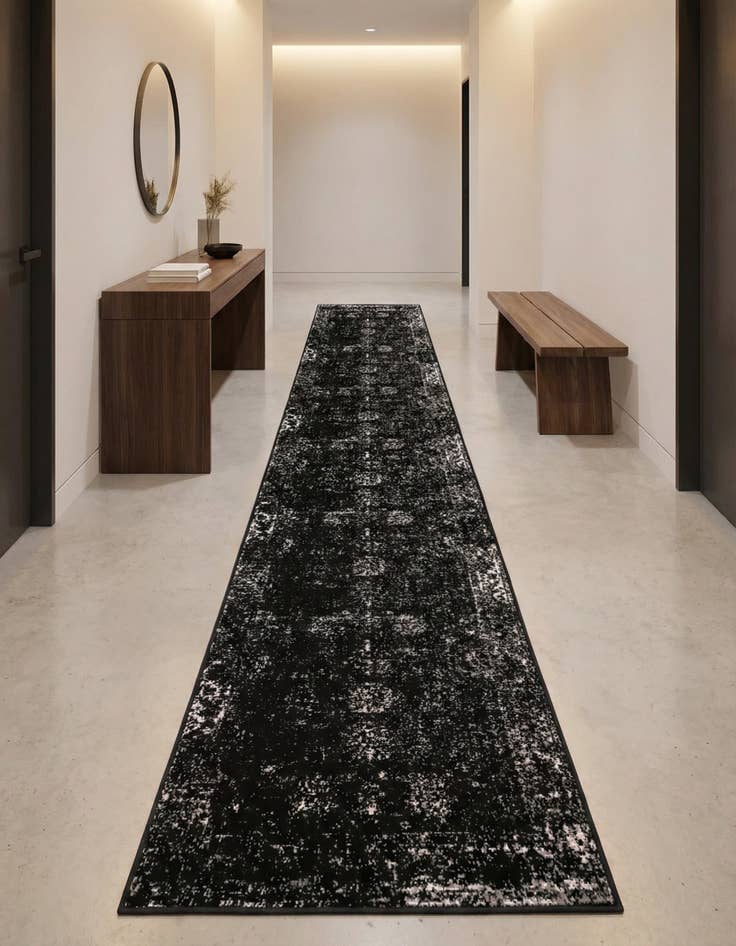 Detail image of 2' 7 x 12' Monte Carlo Runner Rug