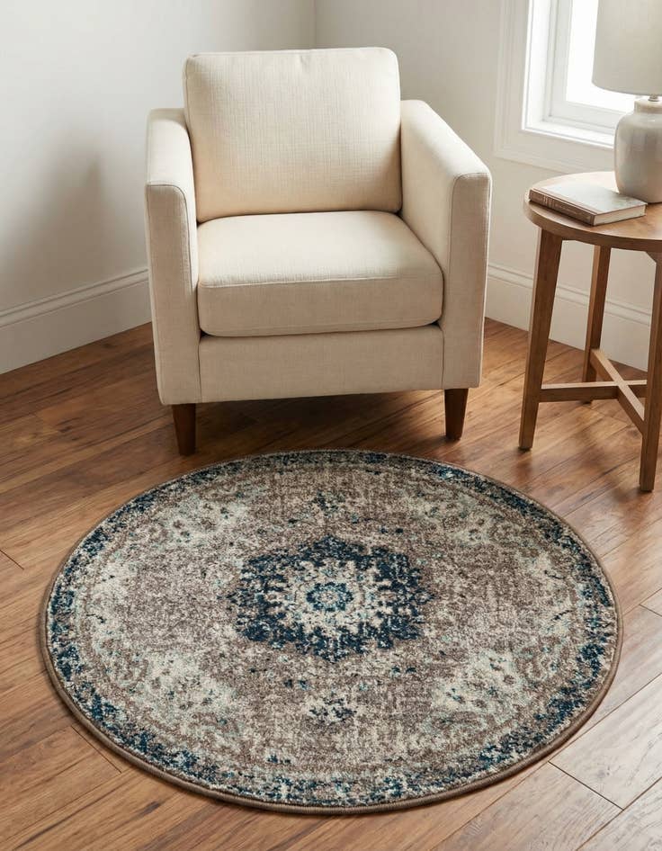 Detail image of 3' x 3' Madeline Round Rug