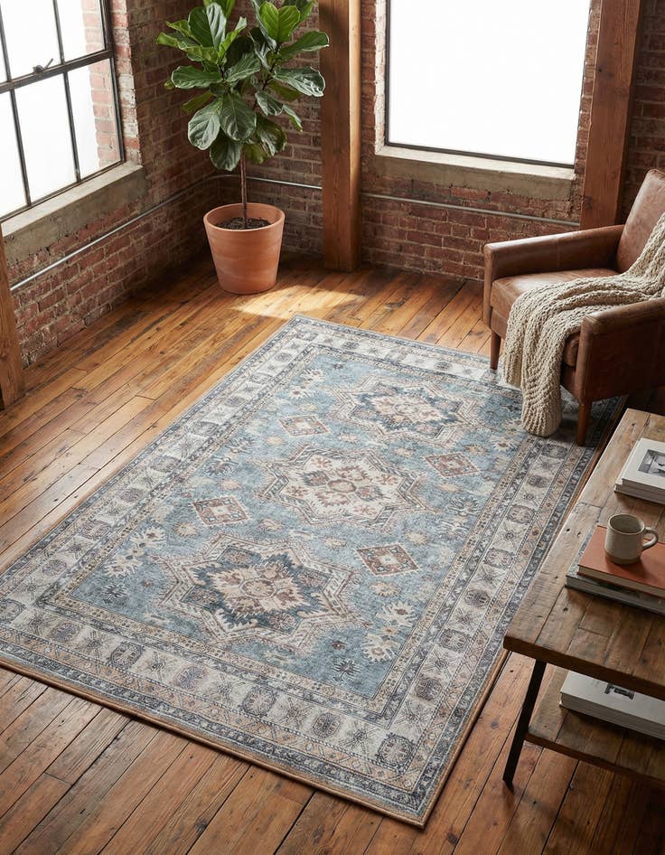 Detail image of 4' 1 x 6' 1 Timeless Rug