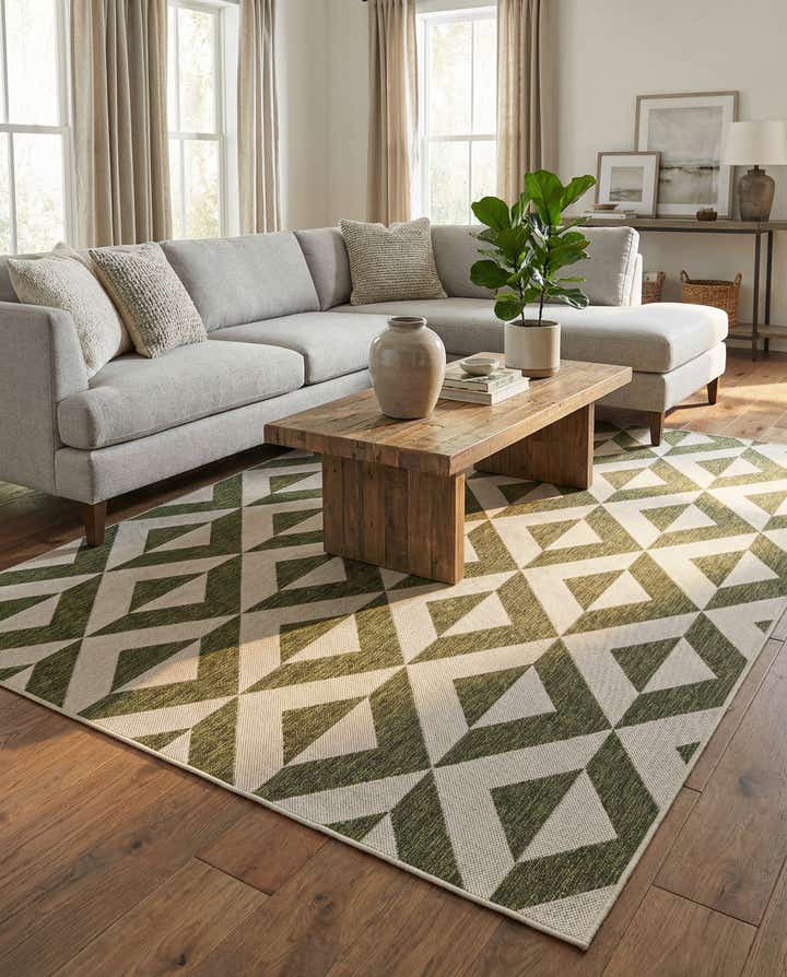 7' 10 x 10' Easy-Clean Jill Zarin Napa Indoor / Outdoor Rug