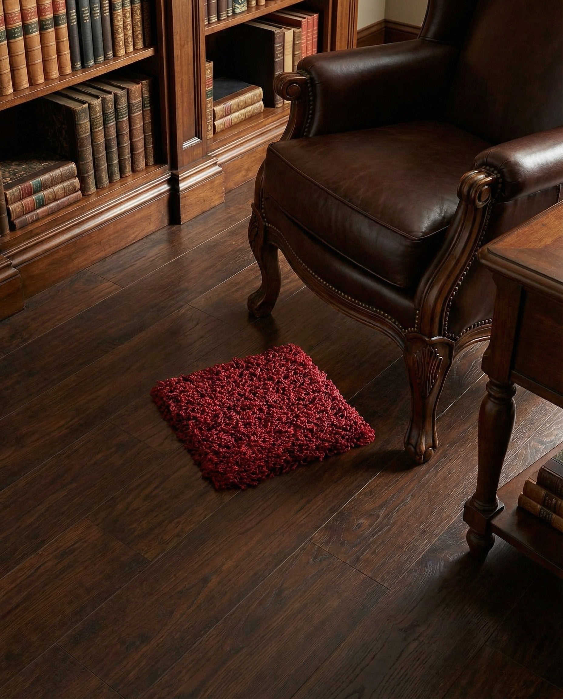 1' x 1' Solid Shag Sample Rug