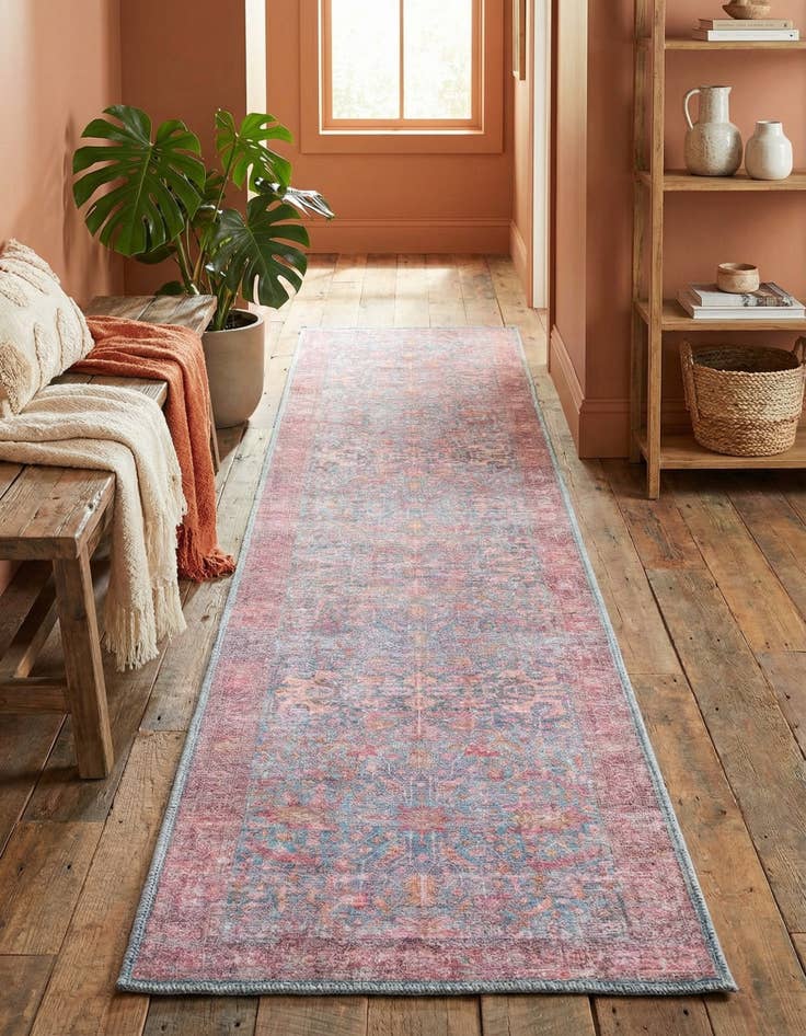 Detail image of 2' x 10' Washable Mangata Runner Rug