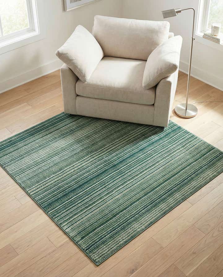 4' x 4' Gemstone Square Rug