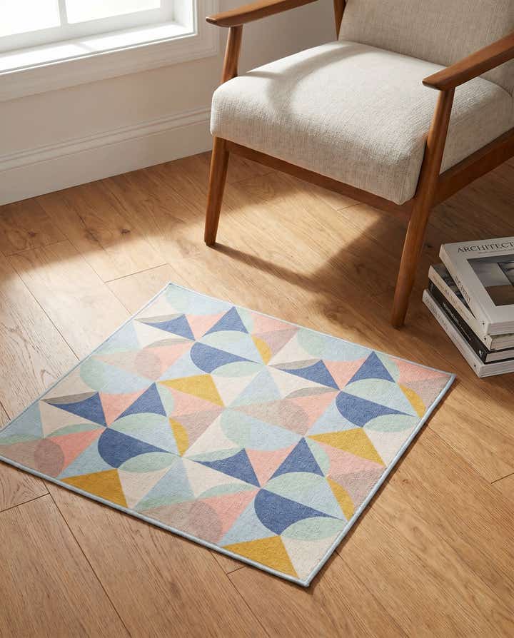 1' 4 x 1' 4 Lotus Sample Rug
