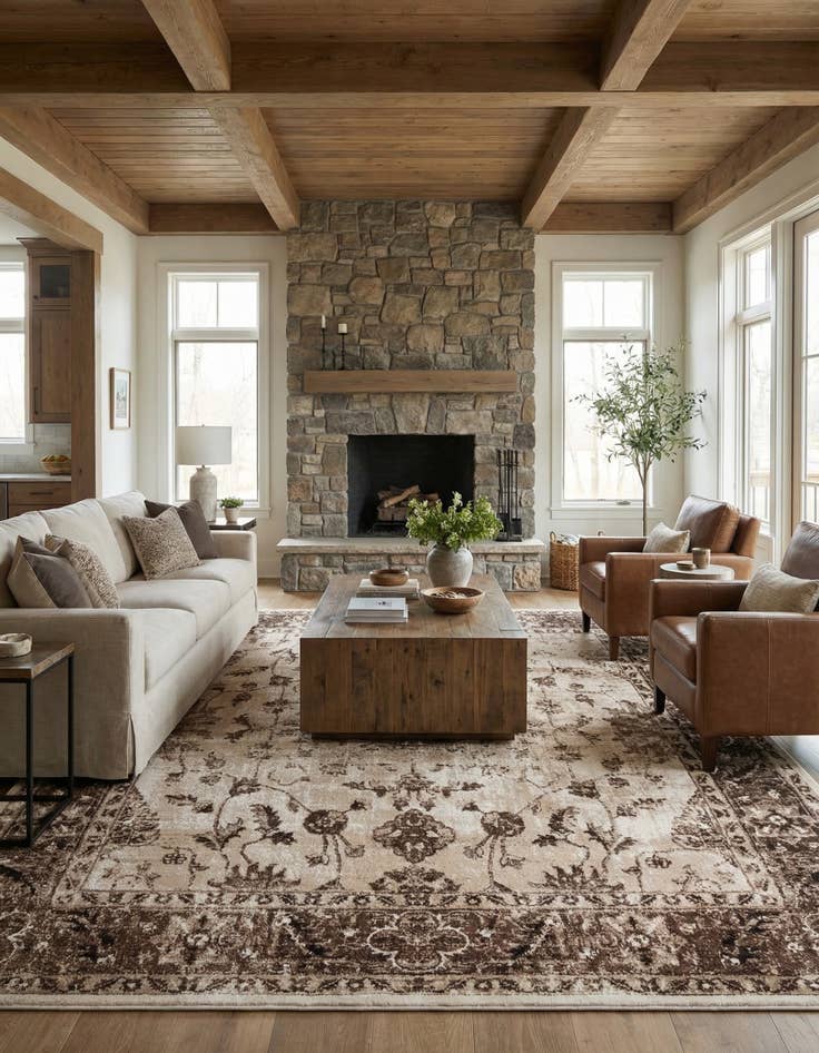 Detail image of 10' 8 x 10' 8 Himalaya Square Rug