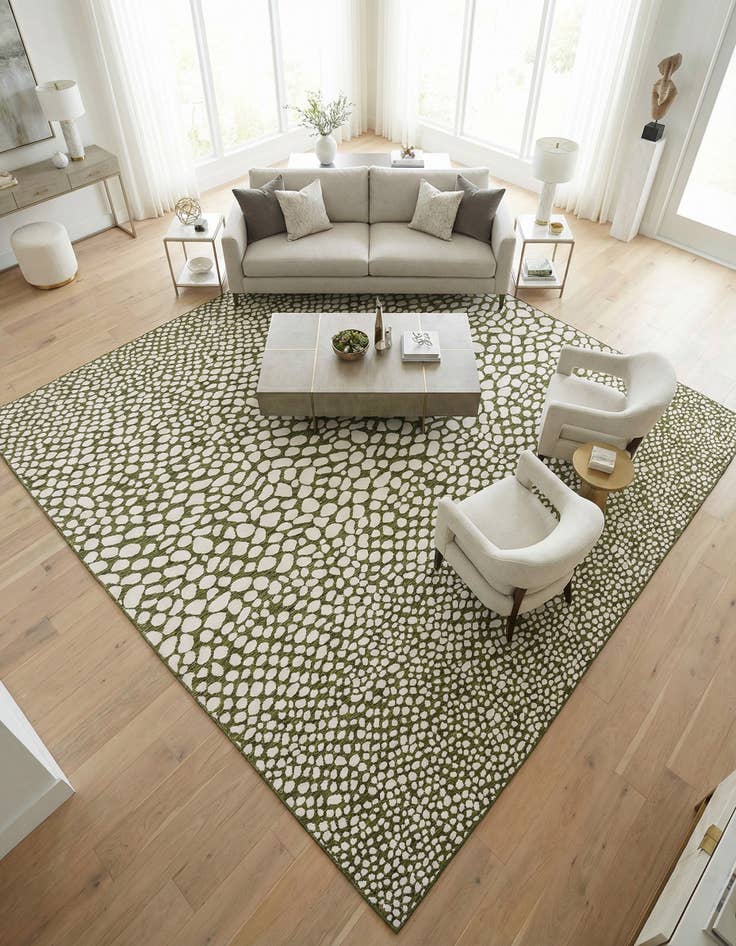 Detail image of 13' x 13'  Washable Jill Zarin Cape Town Indoor / Outdoor Square Rug