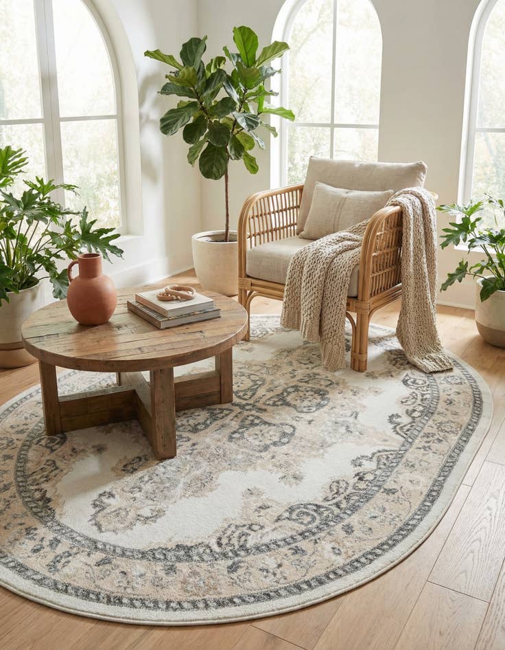 Detail image of 7' 10 x 10' Parker Oval Rug