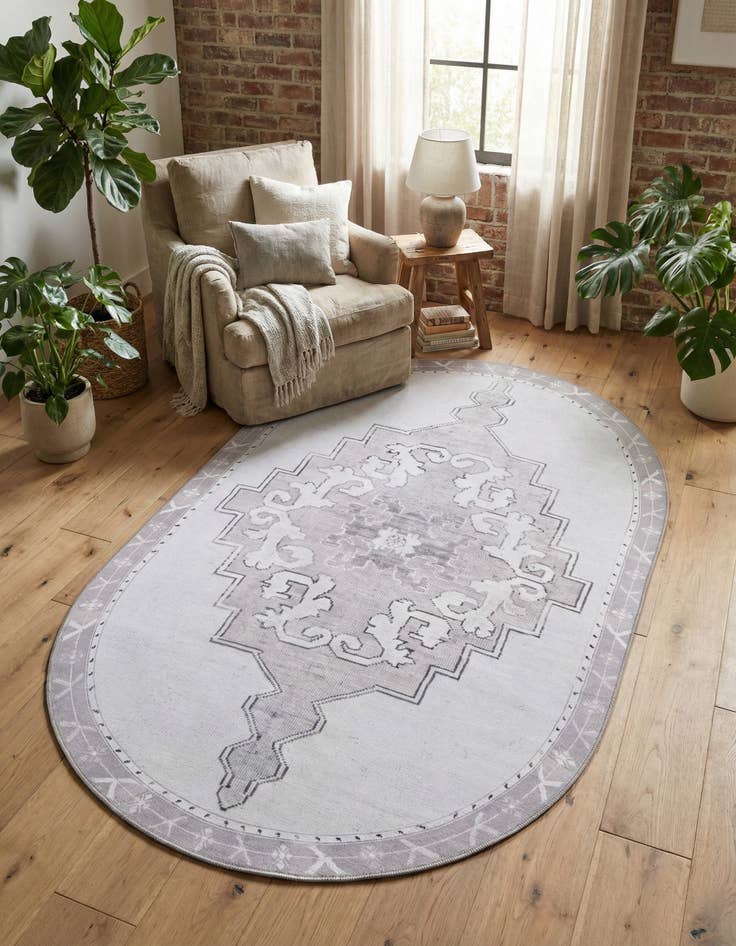 Detail image of 5' x 8' Timeless Oval Rug