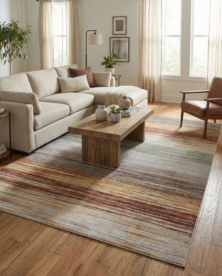 9' x 12' Easy-Clean Modern Indoor / Outdoor Rug