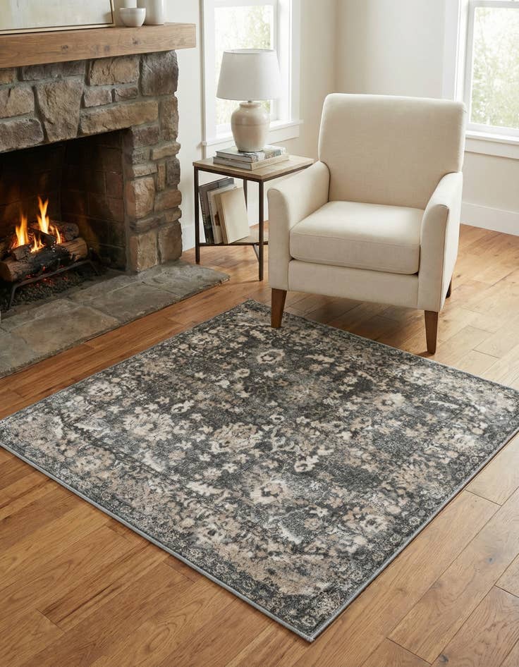 Detail image of 4' x 4' Oregon Square Rug