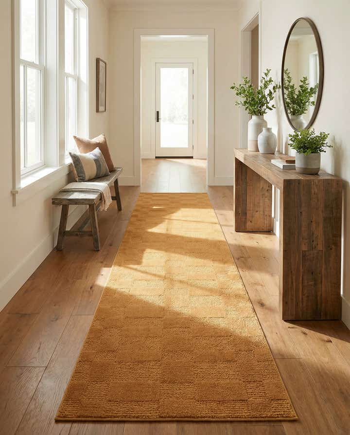 2' 7 x 12' Textura Designer Runner Rug
