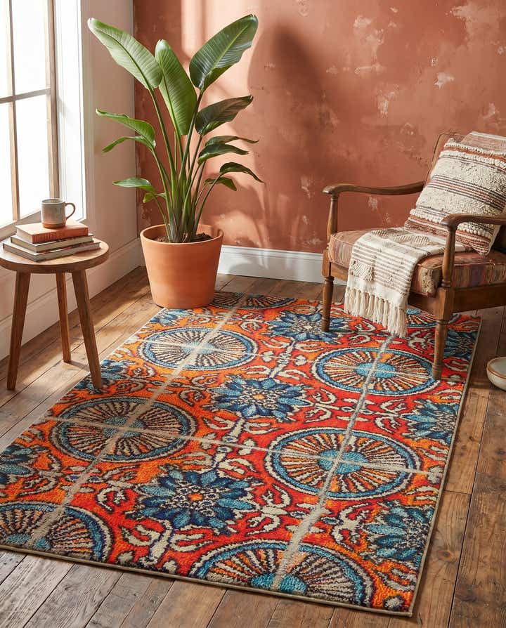 3' 3 x 5' 3 Washable Casablanca Rug