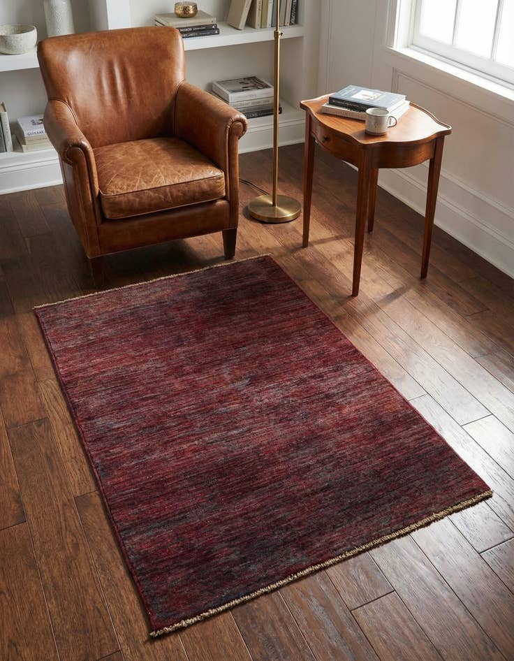 Detail image of 3' x 4' 6 Hand Knotted Modern Ziegler Rug