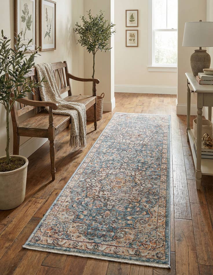 Detail image of 2' x 6' Newport Runner Rug