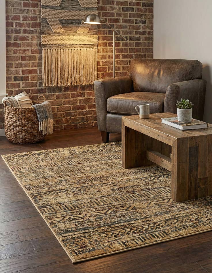 Detail image of 3' 1 x 5' 3 Saturn Rug