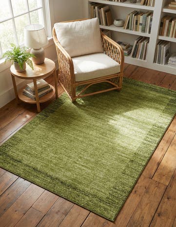 Light Green Angelica Rug