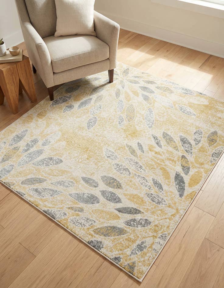 Detail image of  6' x 6' Charleston Square Rug