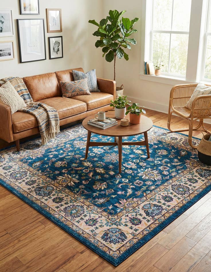 Detail image of 7' 10 x 7' 10 Medina Square Rug