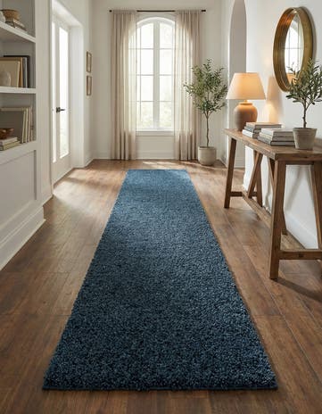 2' 7 x 16' 5 Zermatt Shag Runner Rug