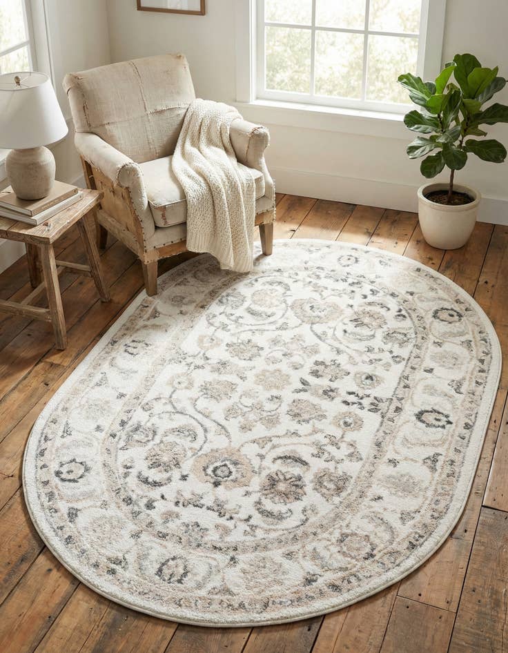 Detail image of  5' x 8' Aurelia Oval Rug