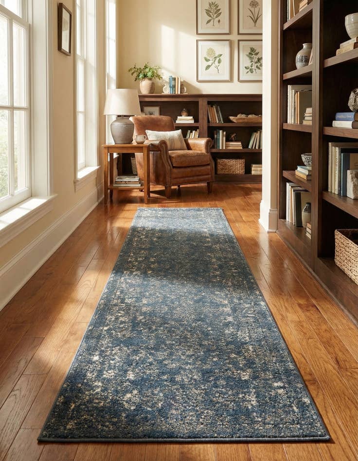 Detail image of 2' 7 x 12' Hand Knotted Oregon Runner Rug