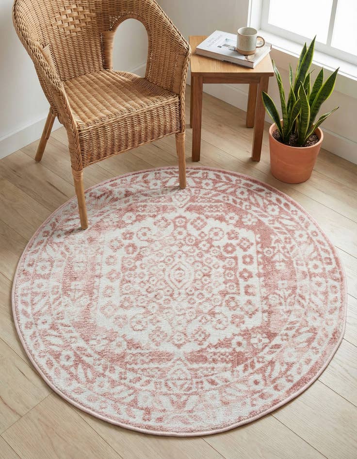 Detail image of 3' x 3' Oxford Round Rug