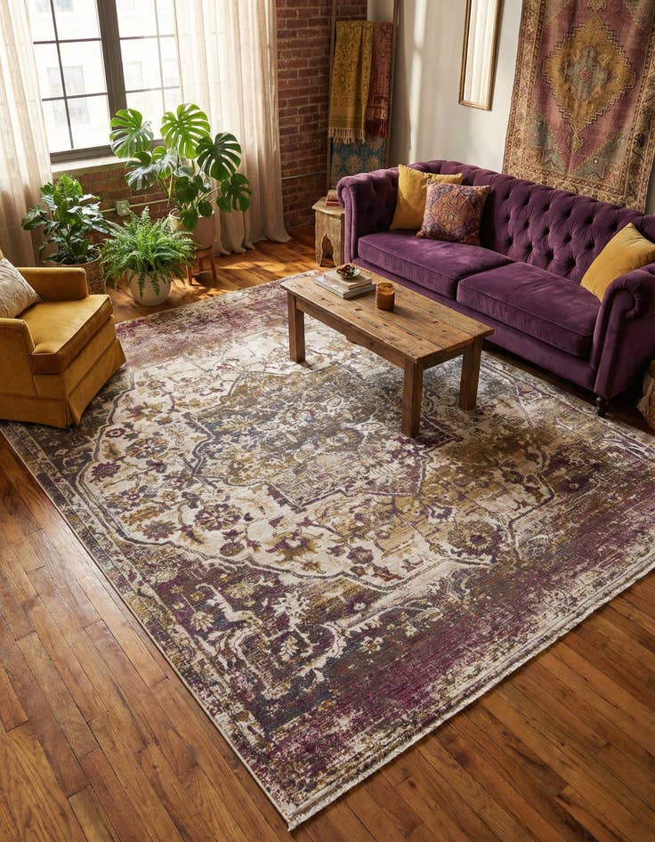 Detail image of  7' 10 x 9' 8 Deepa Rug