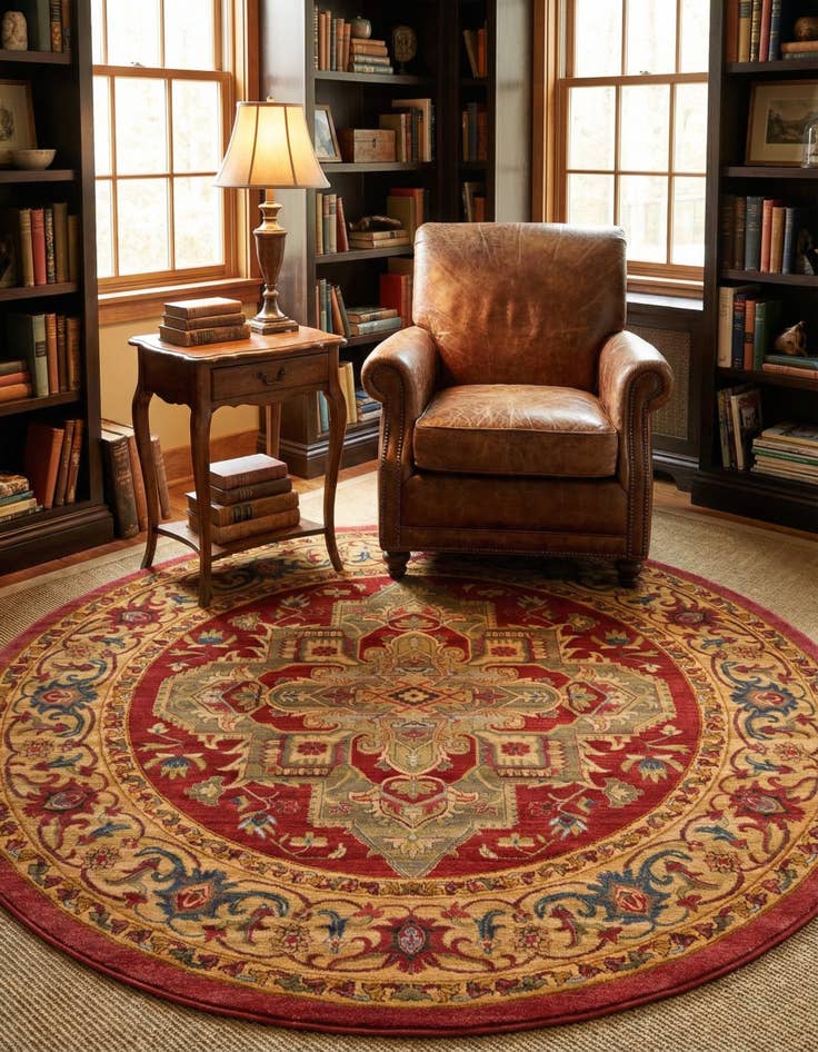 Detail image of 8' x 8' Sara Round Rug