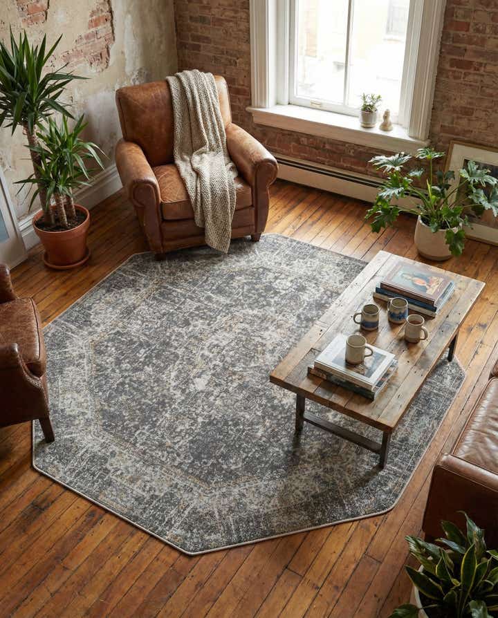 5' 5 x 5' 5 Santiago Octagon Rug