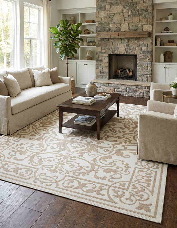 Detail image of 9' x 12' Hermitage Rug