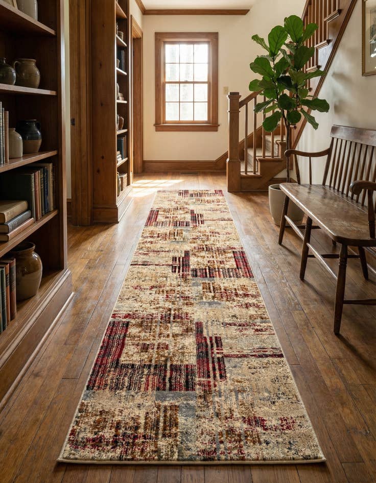 Detail image of 2' 7 x 14' Saturn Runner Rug