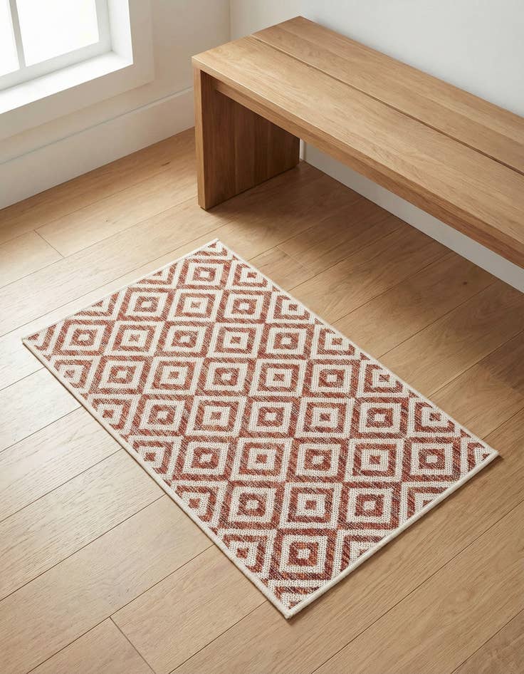 Detail image of 2' x 3' Easy-Clean Jill Zarin Costa Rica Indoor / Outdoor Rug