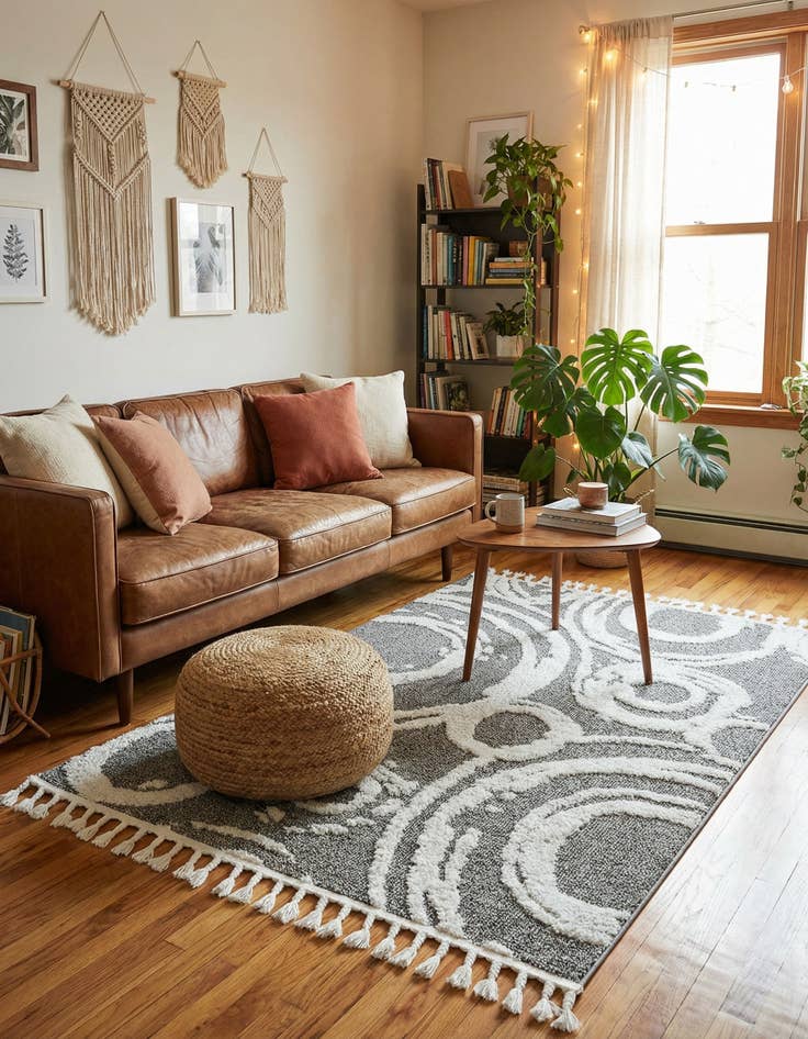 Detail image of 4' x 6' Boho Rug