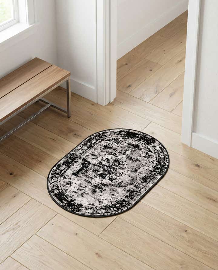 2' x 3' 1 Monte Carlo Oval Rug
