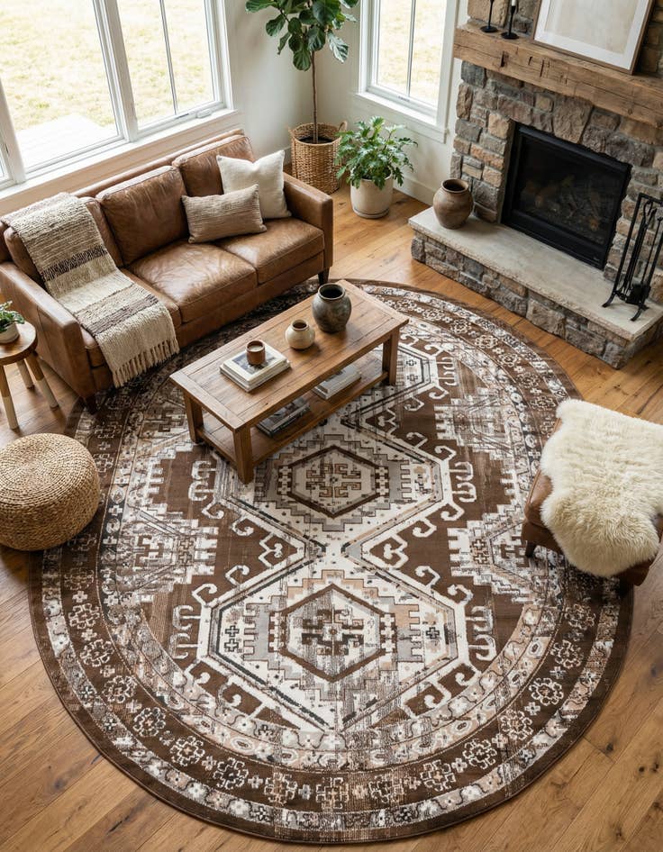 Detail image of 7' 10 x 10' Charlotte Oval Rug