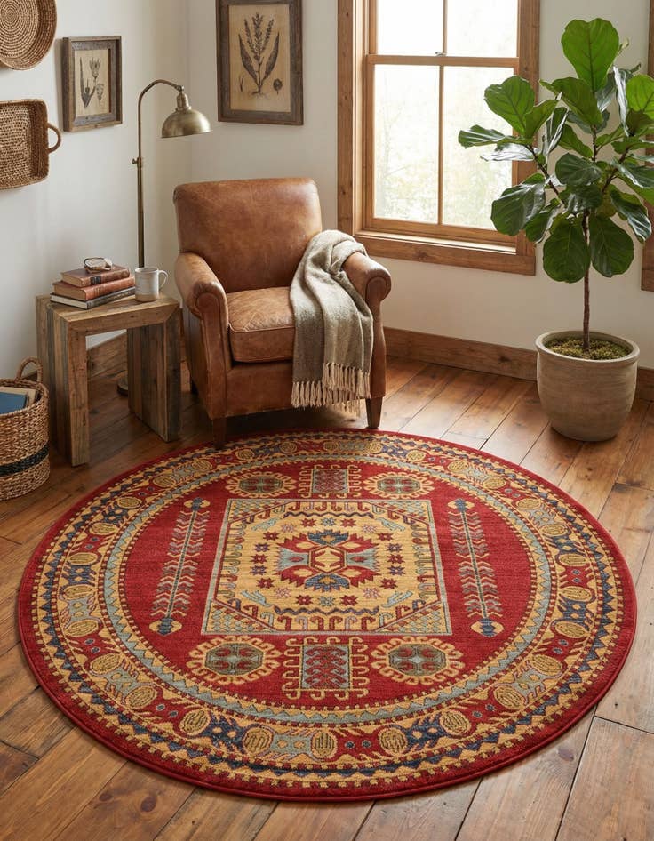 Detail image of 6' x 6' Sara Round Rug