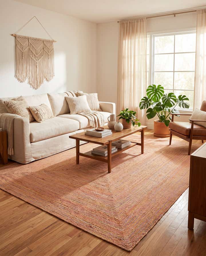 9' x 12' Hand Braided Eco Verse Washable Indoor / Outdoor Rug