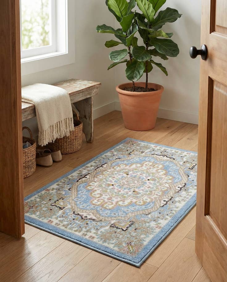 Detail image of 2' x 3' Kamala Washable Rug