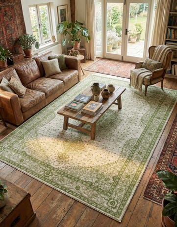Green Dover Rug