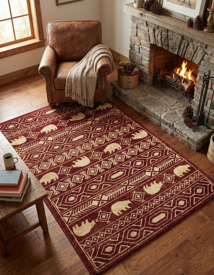 Detail image of 4' x 6' Pioneer Rug