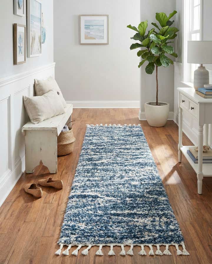 2' x 8' Serenity Shag Runner Rug