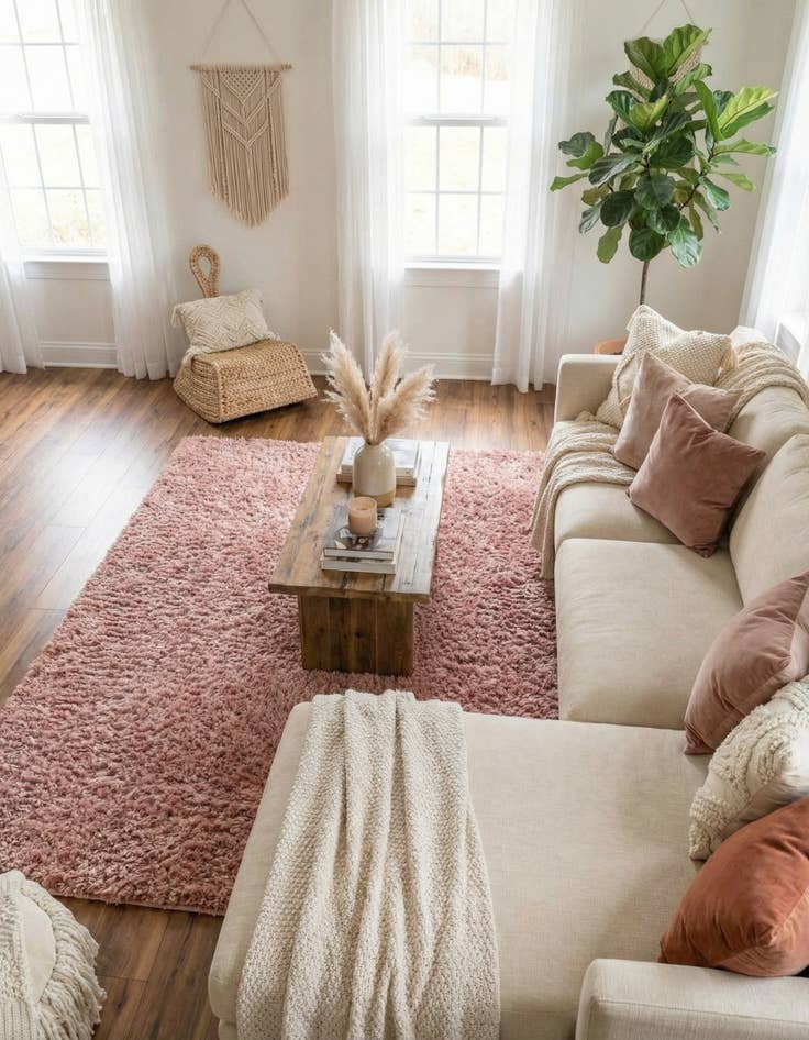 Detail image of 6' x 9' Everyday Shag Rug