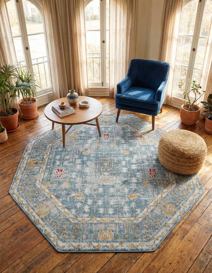 Detail image of 8' 2 x 8' 2 Paragon Octagon Rug