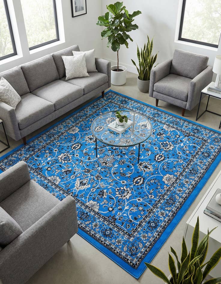 Detail image of 7' 10 x 7' 10 Yasmin Square Rug