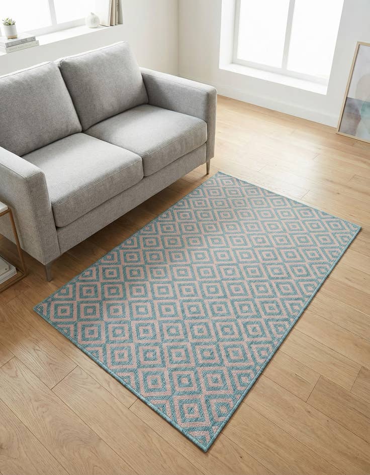 Detail image of 3' x 5' 3  Washable Jill Zarin Costa Rica Indoor / Outdoor Rug