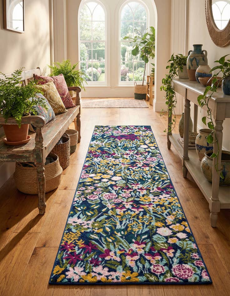 Detail image of 2' 7 x 10' Bloom Runner Rug