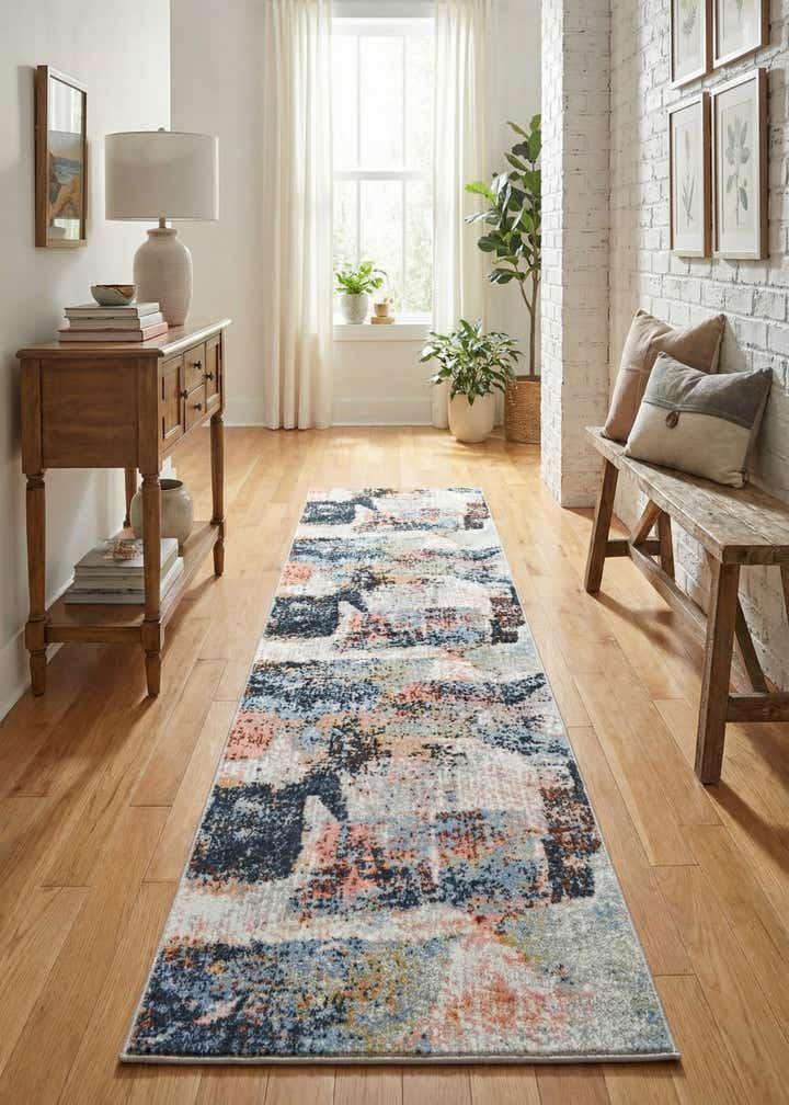 2' x 8' Kamala Washable Runner Rug