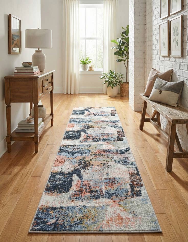 Detail image of 2' x 8' Kamala Washable Runner Rug