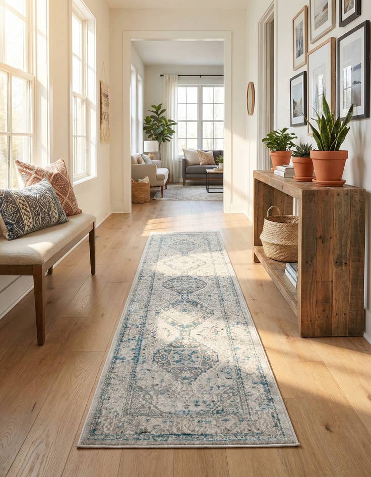 Detail image of 2' x 8' Finsbury Runner Rug