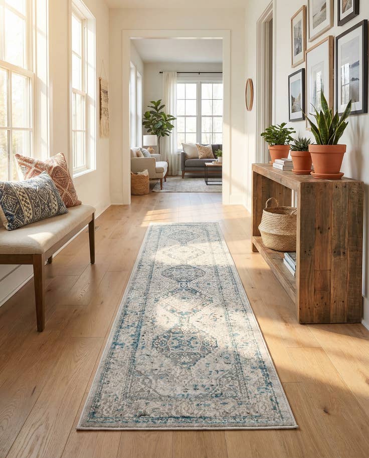 Detail image of 2' x 8' Finsbury Runner Rug